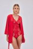 пеньюар adore robe red купить по доступной цене в интернет-магазине Zonabelya.ru! 