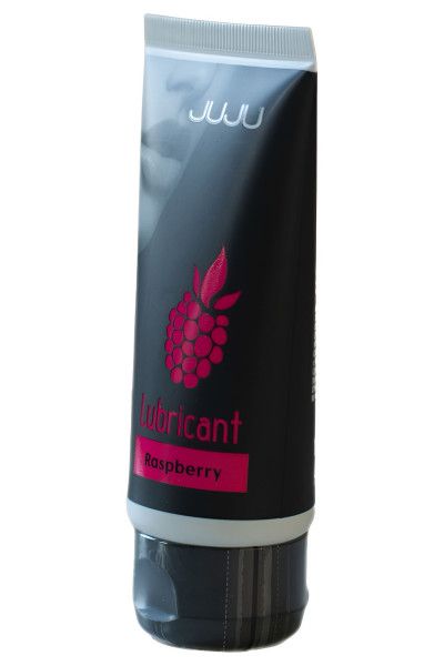 съедобный лубрикант juju raspberry с ароматом малины - 50 мл. от магазина «Зона Белья»