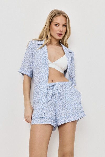 lullaby пижама женская с шортами от магазина «Зона Белья»