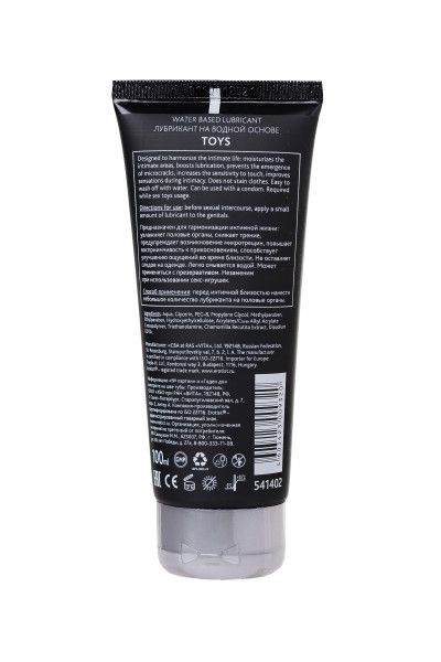 лубрикант для секс-игрушек на водной основе toys - 100 мл. от магазина «Зона Белья»