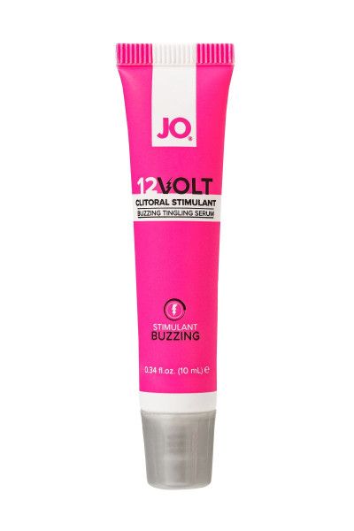 возбуждающая сыворотка мощного действия jo volt 12v - 10 мл. от магазина «Зона Белья»