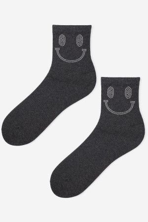 sc silver smiley носки женские купить по доступной цене в интернет-магазине Zonabelya.ru! 