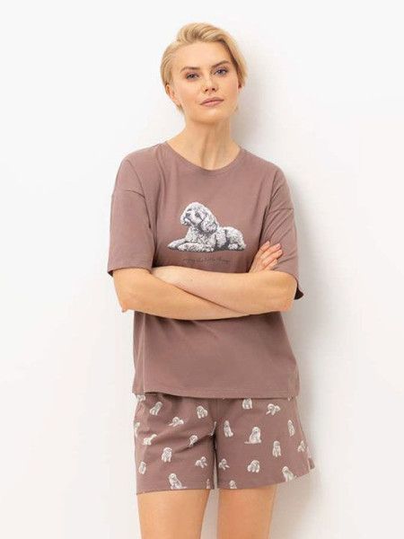 №е20195 пижама с шортами "пудель" от магазина «Зона Белья»