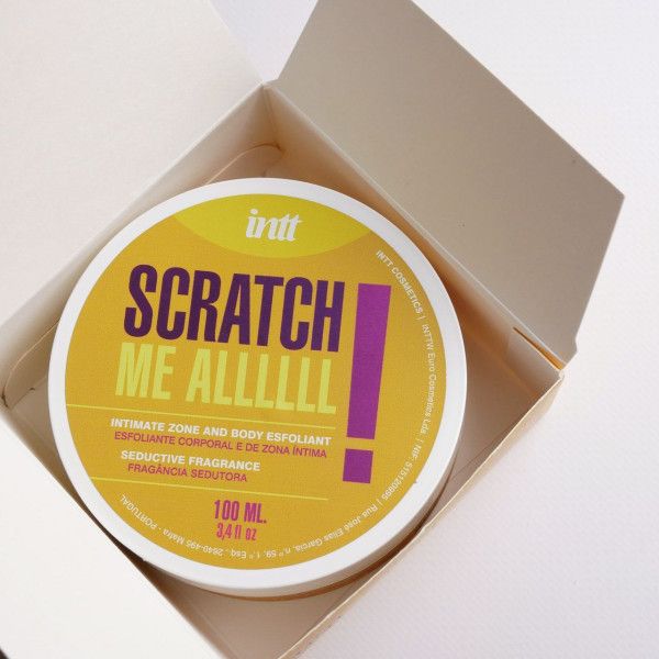 скраб для тела scratch me allllll - 100 мл. от магазина «Зона Белья»