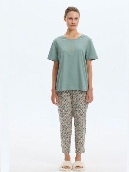 №е20240 пижама с брюками "мозаика" от магазина «Зона Белья»