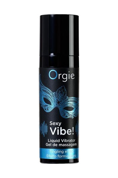гель для массажа orgie sexy vibe liquid vibrator с эффектом вибрации - 15 мл. от магазина «Зона Белья»