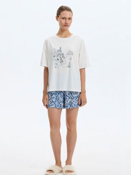 №е20235 пижама с шортами "этника" от магазина «Зона Белья»