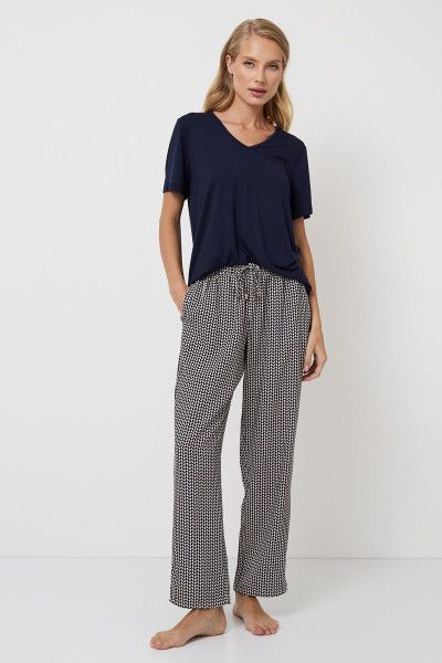 isobell пижама женская со штанами от магазина «Зона Белья»