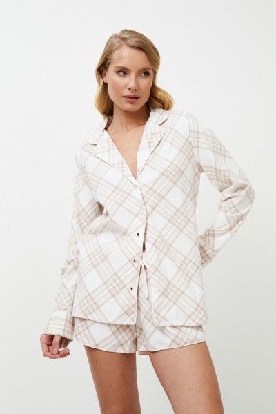 camille пижама женская с шортами от магазина «Зона Белья»