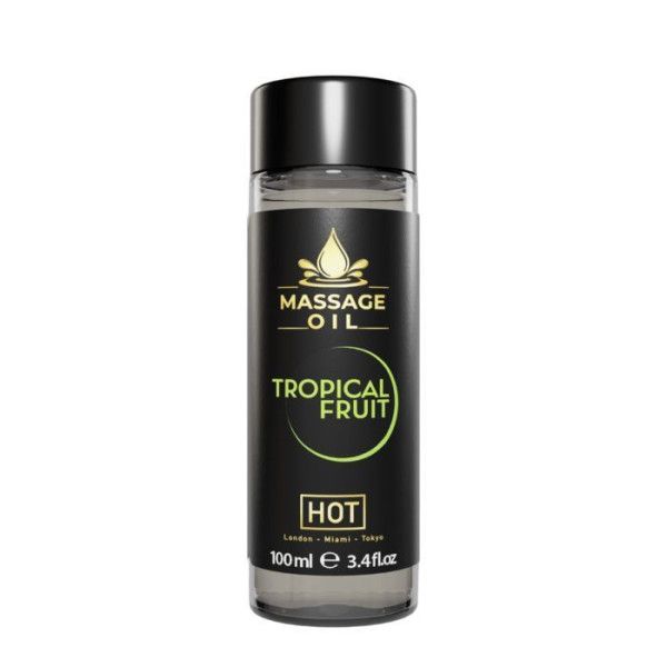массажное масло c ароматом тропических фруктов massage oil - 100 мл. от магазина «Зона Белья»