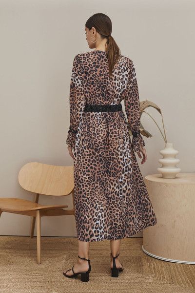 платье 61698-1 леопард от магазина «Зона Белья»