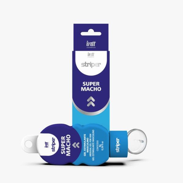 мужской возбуждающий гель super macho - 8 гр. от магазина «Зона Белья»