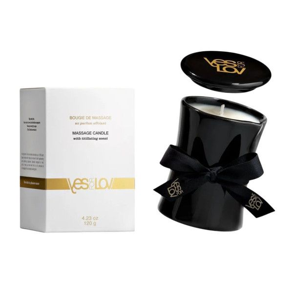массажная свеча massage candle with titillating scent от магазина «Зона Белья»