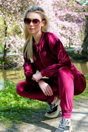 костюм goldenia dres wine red купить по доступной цене в интернет-магазине Zonabelya.ru! 