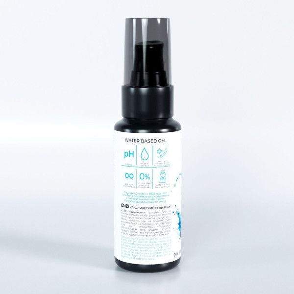 классический лубрикант на водной основе sgan - 50 мл. от магазина «Зона Белья»