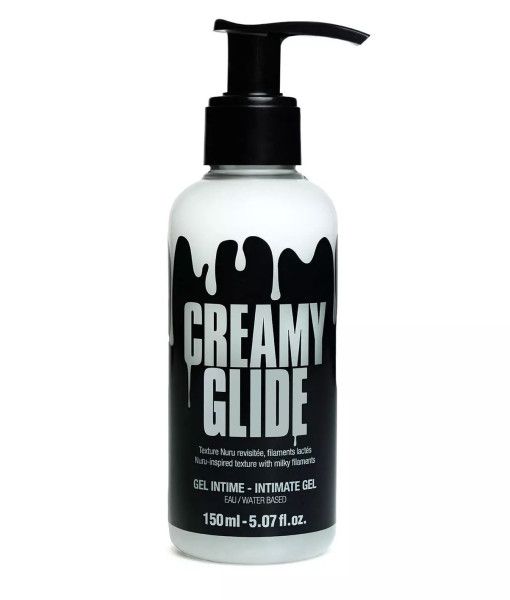 лубрикант на водной основе creamy glide с консистенцией спермы - 150 мл. от магазина «Зона Белья»