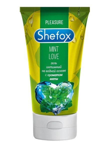 интимная гель-смазка shefox «мятная любовь» - 50 мл. от магазина «Зона Белья»