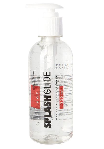 возбуждающий лубрикант на водной основе splashglide hot stimulative - 330 мл. от магазина «Зона Белья»