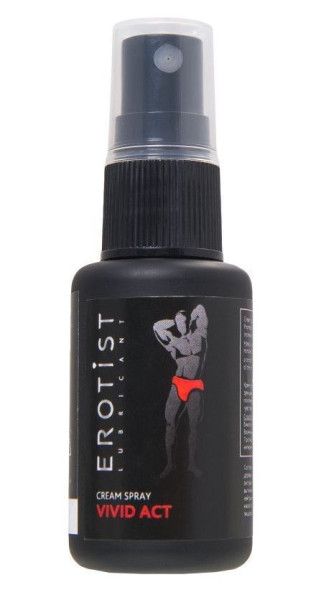 возбуждающий крем-спрей для мужчин erotist vivid act - 30 мл. от магазина «Зона Белья»