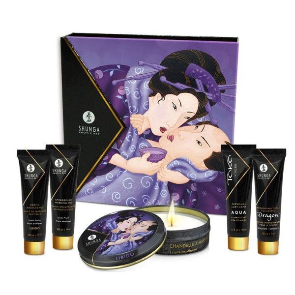 подарочный набор geishas secret из 5 предметов от магазина «Зона Белья»