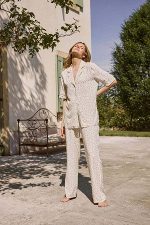 caprielle пижама женская со штанами купить по доступной цене в интернет-магазине Zonabelya.ru! 