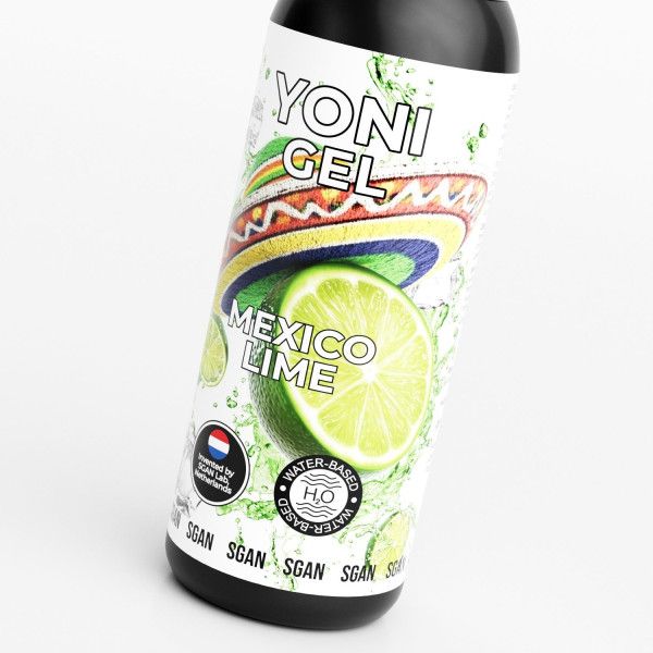 лубрикант для орального секса sgan со вкусом мексиканского лайма - 100 мл. от магазина «Зона Белья»