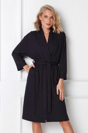 annalise black халат женский купить по доступной цене в интернет-магазине Zonabelya.ru! 