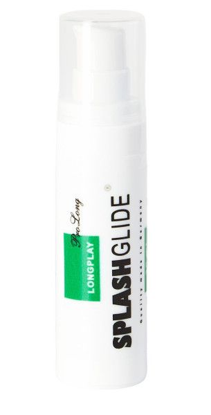 пролонгирующий лубрикант на водной основе splashglide long play prolong - 30 мл. от магазина «Зона Белья»