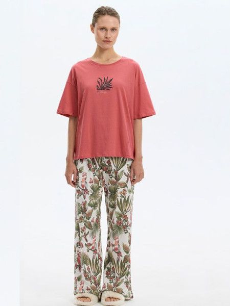 №е20225 пижама с брюками "тропики" от магазина «Зона Белья»