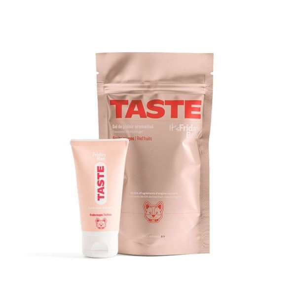 смазка на водной основе friday bae taste со вкусом красных фруктов - 50 мл. от магазина «Зона Белья»