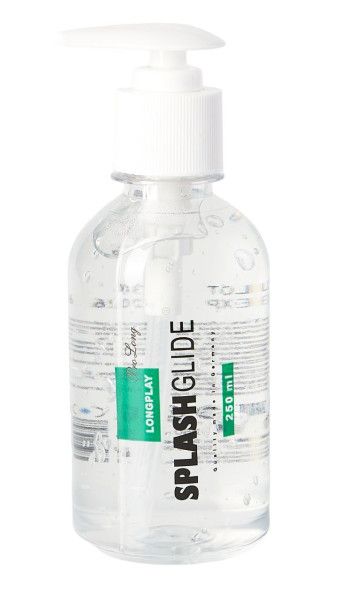 пролонгирующий лубрикант на водной основе splashglide long play prolong - 250 мл. от магазина «Зона Белья»
