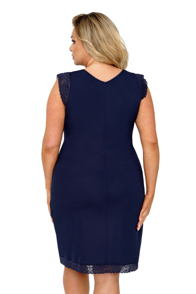 сорочка vera plus nightdress dark blue от магазина «Зона Белья»
