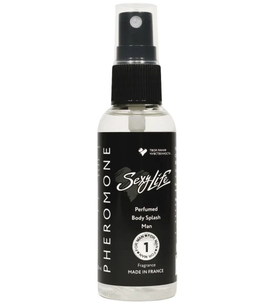 мужской парфюмированный спрей с феромонами sexy life №1 - 50 мл. от магазина «Зона Белья»