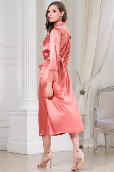 халат sharon 3809 коралловый от магазина «Зона Белья»