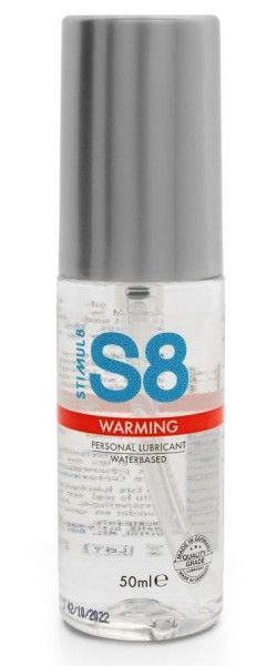 cогревающий лубрикант на водной основе stimul8 warming lube - 50 мл. от магазина «Зона Белья»