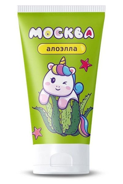 увлажняющая смазка с алоэ вера "москва алоэлла" - 50 мл. от магазина «Зона Белья»
