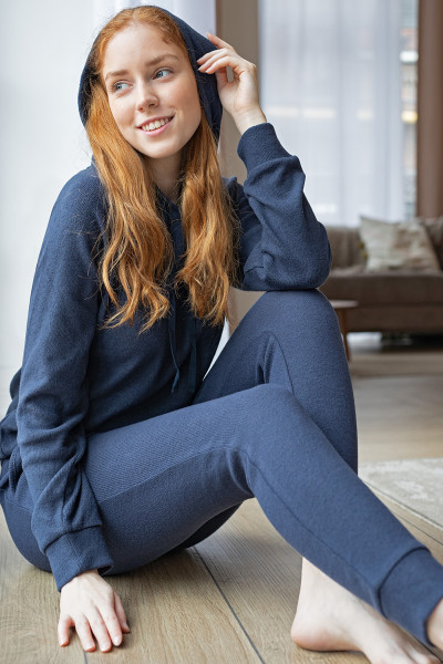 пижама m-125/p-101 синий от магазина «Зона Белья»