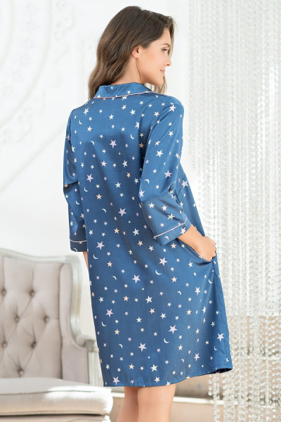 рубашка stars 7077 синий от магазина «Зона Белья»