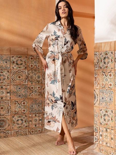 №5429 платье домашнее "ivian" виск от магазина «Зона Белья»