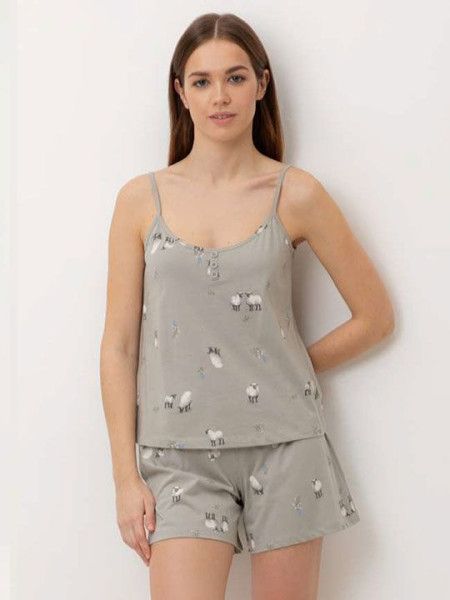 №е20177 пижама с шортами "альпийские луга" от магазина «Зона Белья»