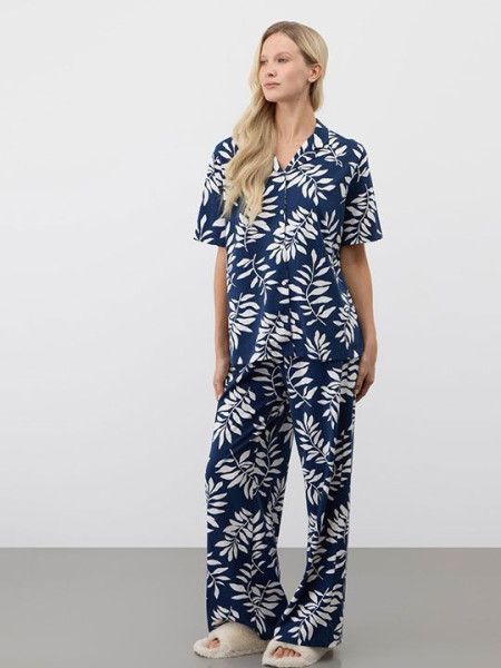 №е20110 пижама с брюками "пальма" от магазина «Зона Белья»