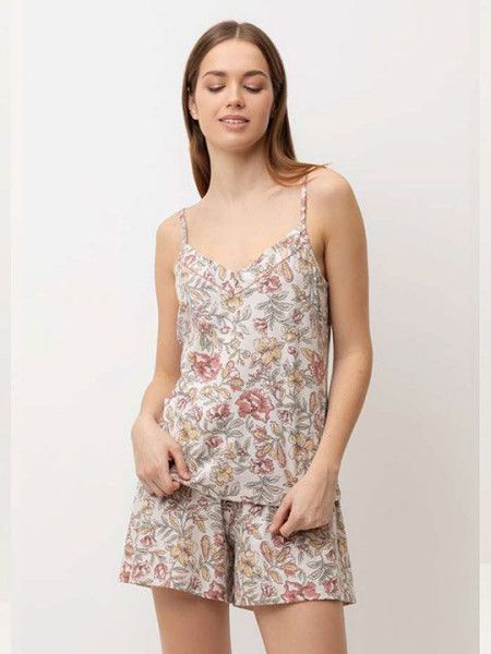 №е20175 пижама с шортами "античные цветы" от магазина «Зона Белья»