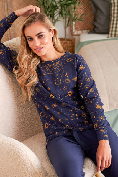 пижама pm.5224 zodiac blue от магазина «Зона Белья»