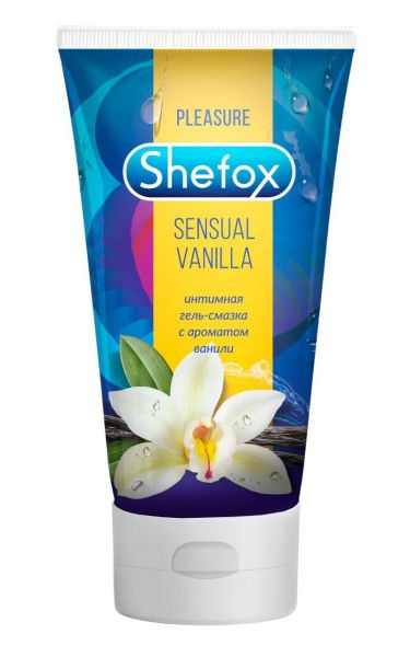 интимная гель-смазка shefox «чувственная ваниль» - 50 мл. от магазина «Зона Белья»