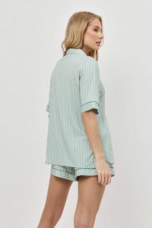 moss пижама женская с шортами купить по доступной цене в интернет-магазине Zonabelya.ru! 