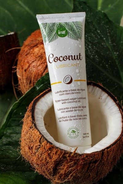 веганская смазка на водной основе coconut lubricant - 100 мл. от магазина «Зона Белья»