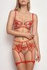 чулки camelia beige-red купить недорого с доствкой в интернет-магазине Zonabelya.ru