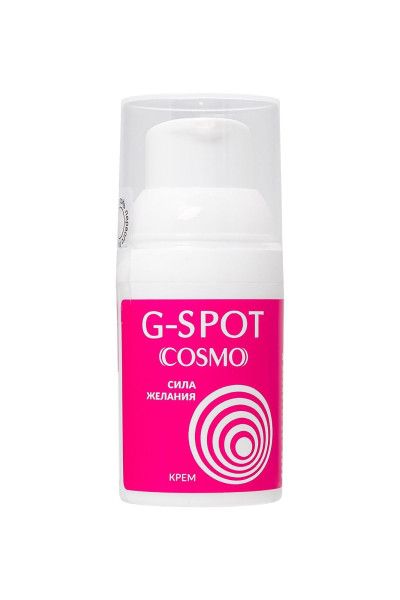 стимулирующий интимный крем для женщин cosmo g-spot - 28 гр. от магазина «Зона Белья»