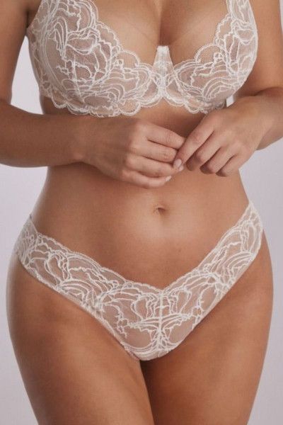 1127/3-B SAND ECRU Трусы бразильяно