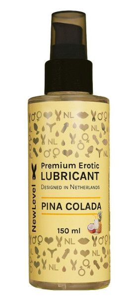 ароматизированный лубрикант на водной основе newlevel pina colada - 150 мл. от магазина «Зона Белья»